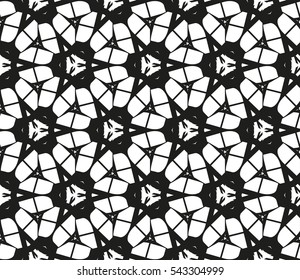 Modern stylish texture.Stylish background with fancy elements. Vector seamless pattern.