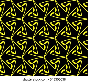 Modern stylish texture.Stylish background with fancy elements. Vector seamless pattern.