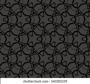 Modern stylish texture.Stylish background with fancy elements. Vector seamless pattern.
