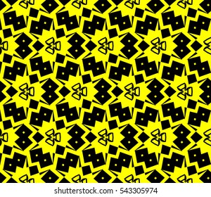 Modern stylish texture.Stylish background with fancy elements. Vector seamless pattern.