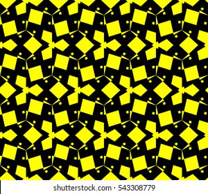 Modern stylish texture.Stylish background with fancy elements. Vector seamless pattern.