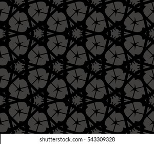 Modern stylish texture.Stylish background with fancy elements. Vector seamless pattern.