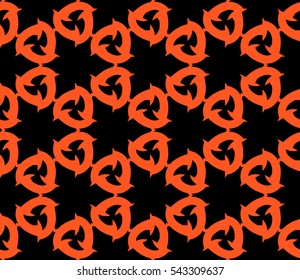 Modern stylish texture.Stylish background with fancy elements. Vector seamless pattern.