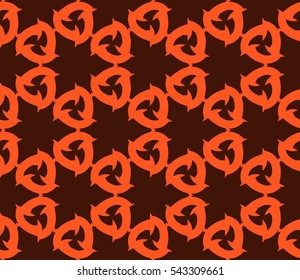 Modern stylish texture.Stylish background with fancy elements. Vector seamless pattern.