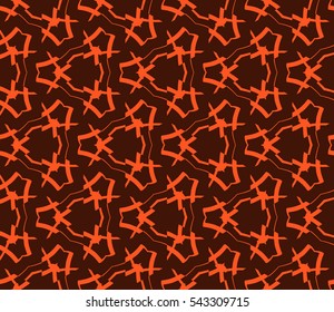 Modern stylish texture.Stylish background with fancy elements. Vector seamless pattern.