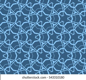 Modern stylish texture.Stylish background with fancy elements. Vector seamless pattern.