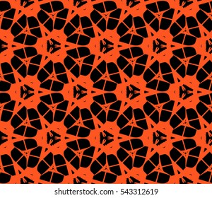 Modern stylish texture.Stylish background with fancy elements. Vector seamless pattern.