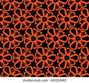 Modern stylish texture.Stylish background with fancy elements. Vector seamless pattern.