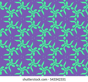 Modern stylish texture.Stylish background with fancy elements. Vector seamless pattern.