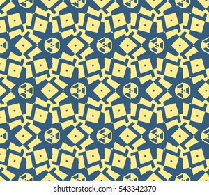 Modern stylish texture.Stylish background with fancy elements. Vector seamless pattern.