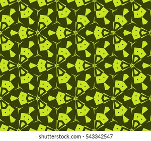 Modern stylish texture.Stylish background with fancy elements. Vector seamless pattern.