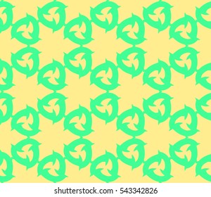 Modern stylish texture.Stylish background with fancy elements. Vector seamless pattern.