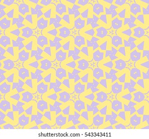 Modern stylish texture.Stylish background with fancy elements. Vector seamless pattern.