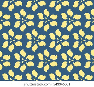 Modern stylish texture.Stylish background with fancy elements. Vector seamless pattern.