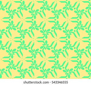 Modern stylish texture.Stylish background with fancy elements. Vector seamless pattern.