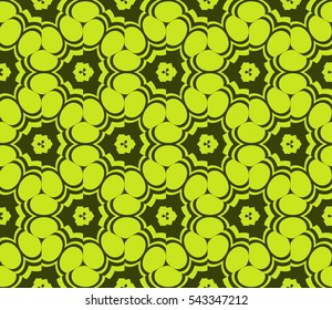 Modern stylish texture.Stylish background with fancy elements. Vector seamless pattern.