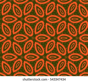 Modern stylish texture.Stylish background with fancy elements. Vector seamless pattern.