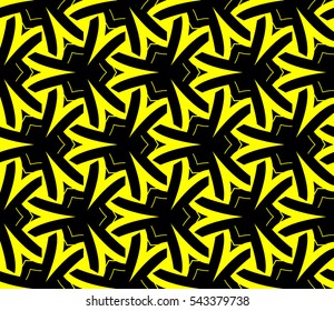 Modern stylish texture.Stylish background with fancy elements. Vector seamless pattern.