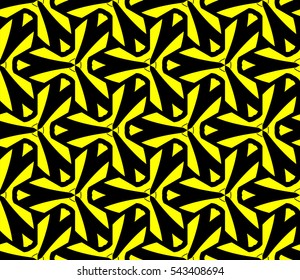 Modern stylish texture.Stylish background with fancy elements. Vector seamless pattern.