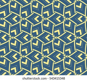 Modern stylish texture.Stylish background with fancy elements. Vector seamless pattern.