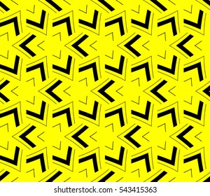 Modern stylish texture.Stylish background with fancy elements. Vector seamless pattern.