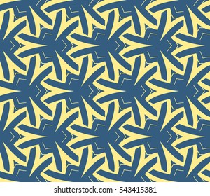 Modern stylish texture.Stylish background with fancy elements. Vector seamless pattern.