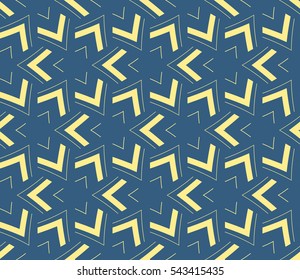 Modern stylish texture.Stylish background with fancy elements. Vector seamless pattern.