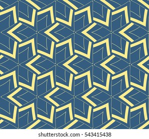 Modern stylish texture.Stylish background with fancy elements. Vector seamless pattern.