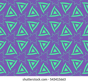 Modern stylish texture.Stylish background with fancy elements. Vector seamless pattern.