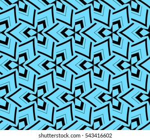Modern stylish texture.Stylish background with fancy elements. Vector seamless pattern.