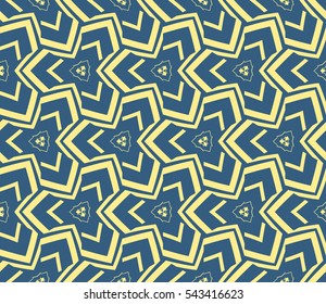 Modern stylish texture.Stylish background with fancy elements. Vector seamless pattern.