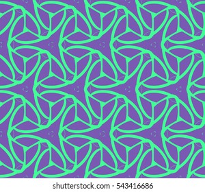 Modern stylish texture.Stylish background with fancy elements. Vector seamless pattern.