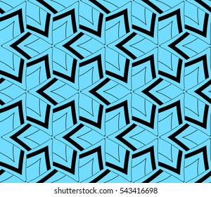 Modern stylish texture.Stylish background with fancy elements. Vector seamless pattern.