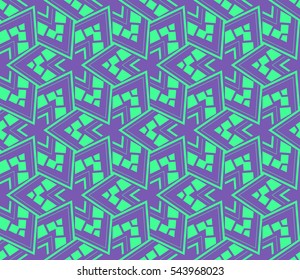 Modern stylish texture.Stylish background with fancy elements. Vector seamless pattern.