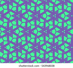Modern stylish texture.Stylish background with fancy elements. Vector seamless pattern.