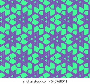 Modern stylish texture.Stylish background with fancy elements. Vector seamless pattern.