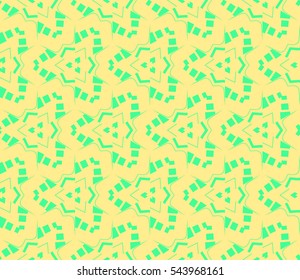 Modern stylish texture.Stylish background with fancy elements. Vector seamless pattern.