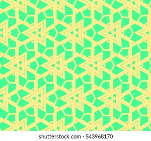 Modern stylish texture.Stylish background with fancy elements. Vector seamless pattern.