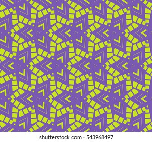 Modern stylish texture.Stylish background with fancy elements. Vector seamless pattern.