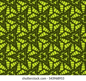 Modern stylish texture.Stylish background with fancy elements. Vector seamless pattern.
