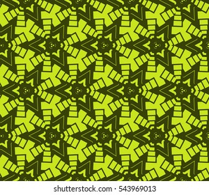Modern stylish texture.Stylish background with fancy elements. Vector seamless pattern.