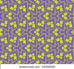 Modern stylish texture.Stylish background with fancy elements. Vector seamless pattern.
