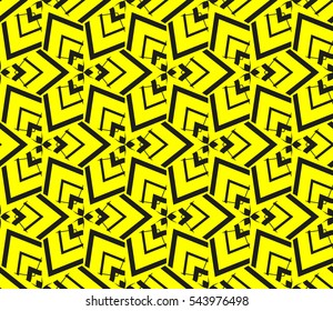 Modern stylish texture.Stylish background with fancy elements. Vector seamless pattern.