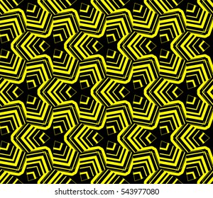 Modern stylish texture.Stylish background with fancy elements. Vector seamless pattern.