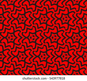 Modern stylish texture.Stylish background with fancy elements. Vector seamless pattern.