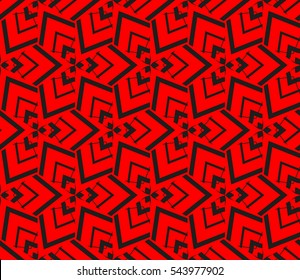 Modern stylish texture.Stylish background with fancy elements. Vector seamless pattern.