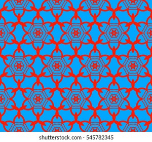 Modern stylish texture.Stylish background with fancy elements. Vector seamless pattern.