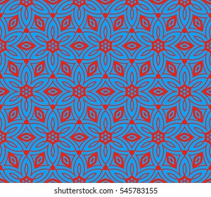 Modern stylish texture.Stylish background with fancy elements. Vector seamless pattern.
