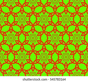 Modern stylish texture.Stylish background with fancy elements. Vector seamless pattern.