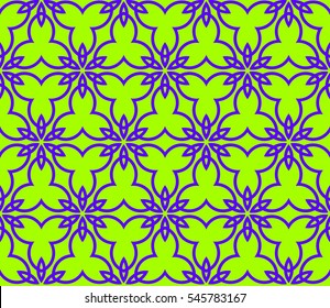 Modern stylish texture.Stylish background with fancy elements. Vector seamless pattern.